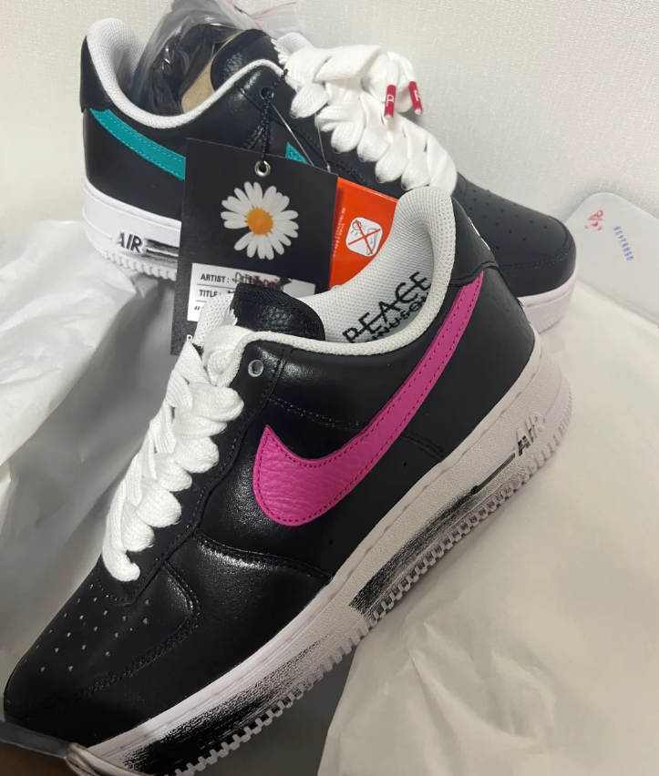 Peaceminusone x Nike Air Force1“Para-Noise3.0” Men's Black