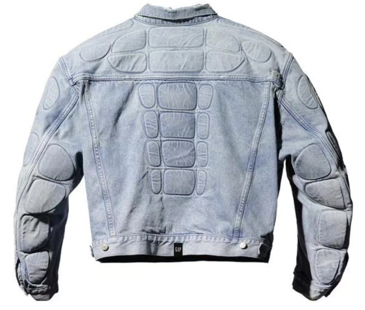 Yeezy Gap Engineered By Balenciaga Padded Denim Jacket Men's