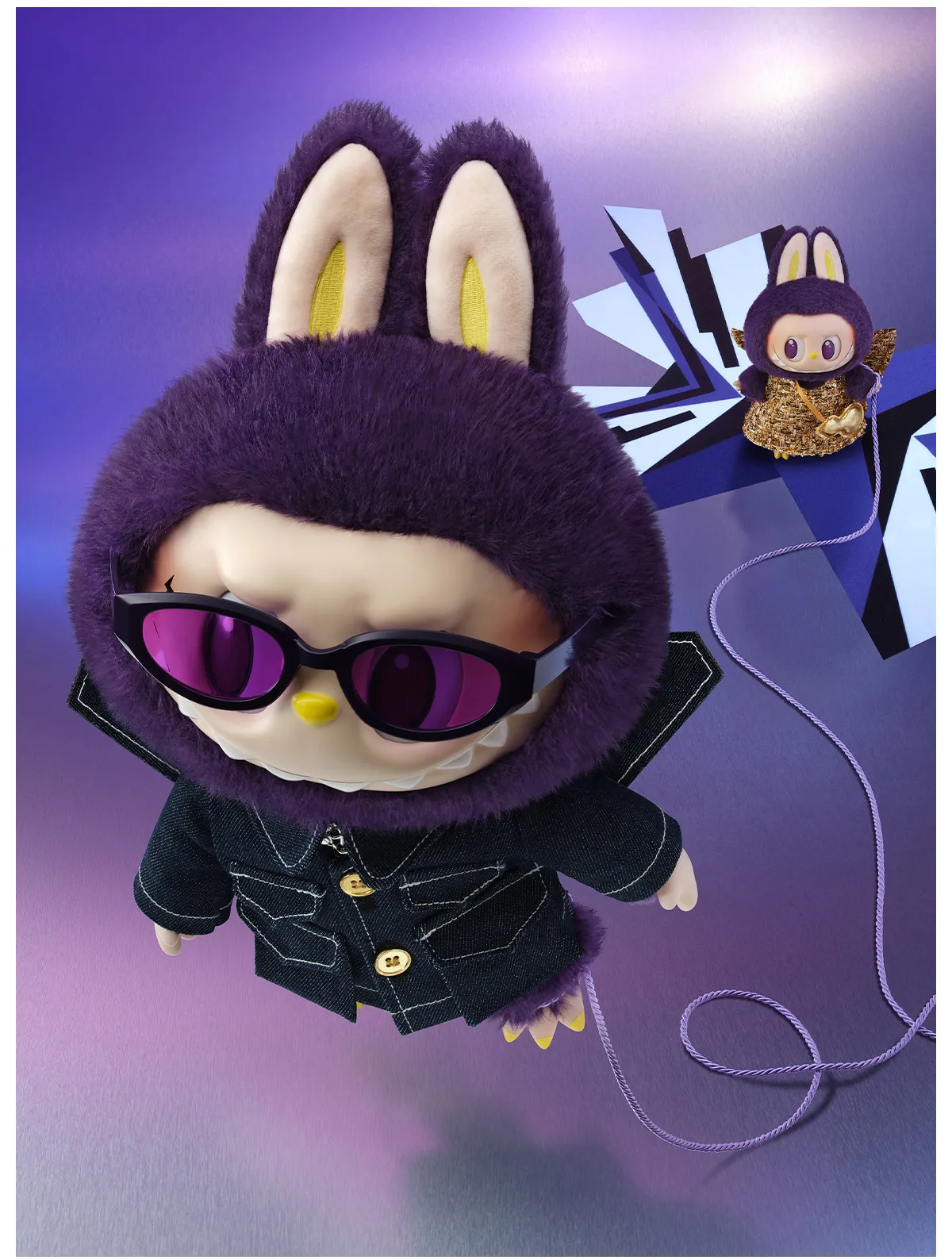 POP MART LABUBU × PRONOUNCE ぬいぐるみ Authentic POP MART LABUBU × PRONOUNCE WINGS OF FORTUNE Vinyl