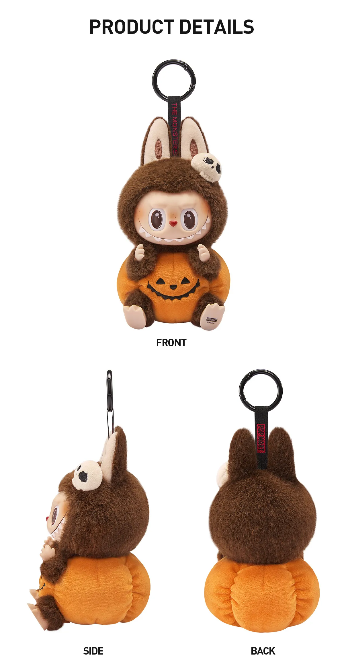 Halloween Sitting Pumpkin ぬいぐるみLabubu Labubu The Monsters Happy Halloween Party Series Sitting