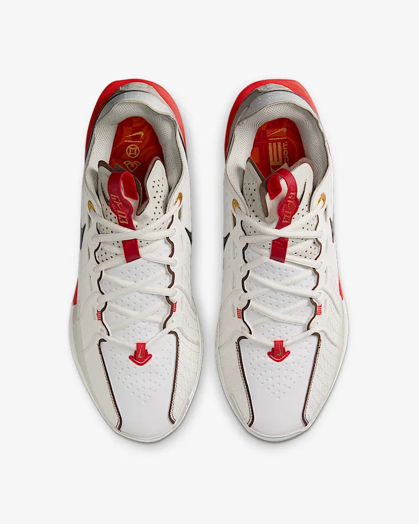 新品 NIKE AIR ZOOM G.T. CUT3 白赤 32cm Nike Air Zoom GT Cut 3 Summit White Picante Red Silver