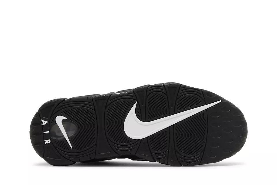 靴 Nike Air More Uptempo Black/White Nike - Boy - GS Air More Uptempo - Black/White/Cobalt Bliss