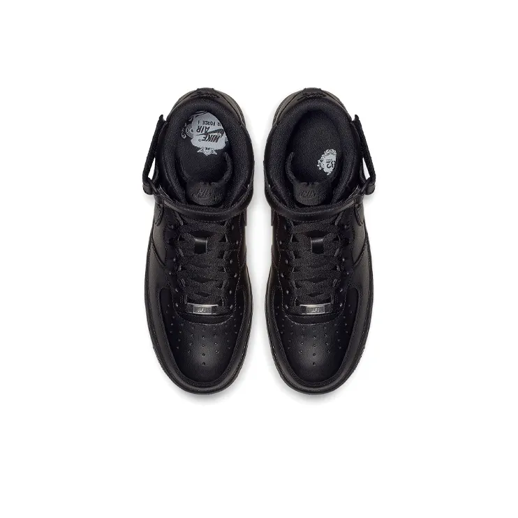Nike Air Force 1 Mid '07 Triple Black AF1 CW2289-001 | eBay
