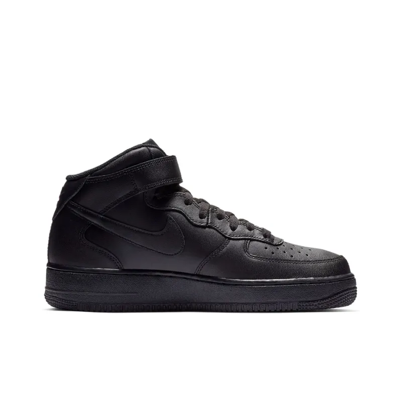Nike Air Force 1 Mid '07 Triple Black AF1 CW2289-001 | eBay