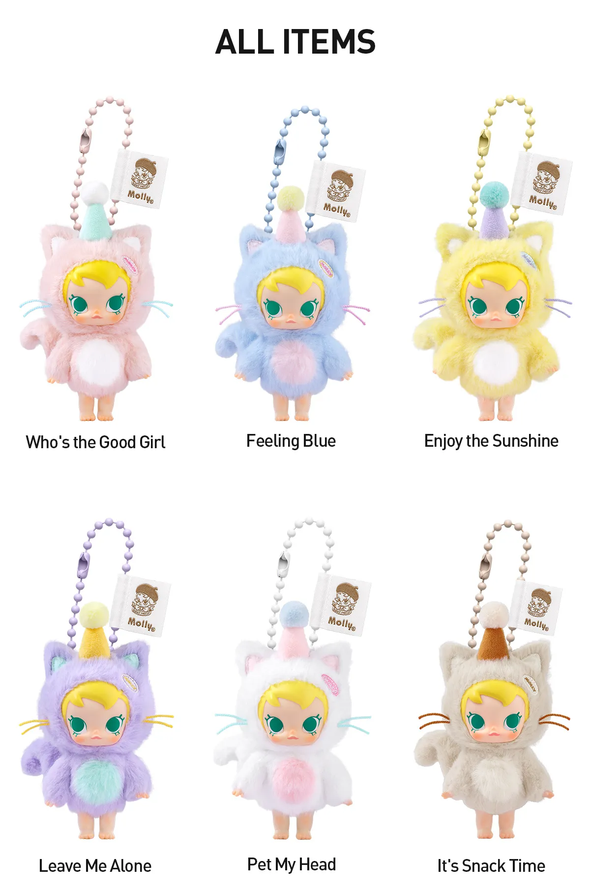 POP MART Baby Molly Pocket Friends Series-Vinyl Plush