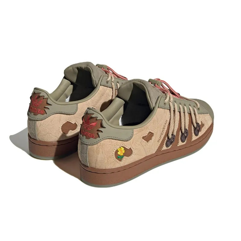 melting sadness x adidas originals SUPERSTAR Brown H06340