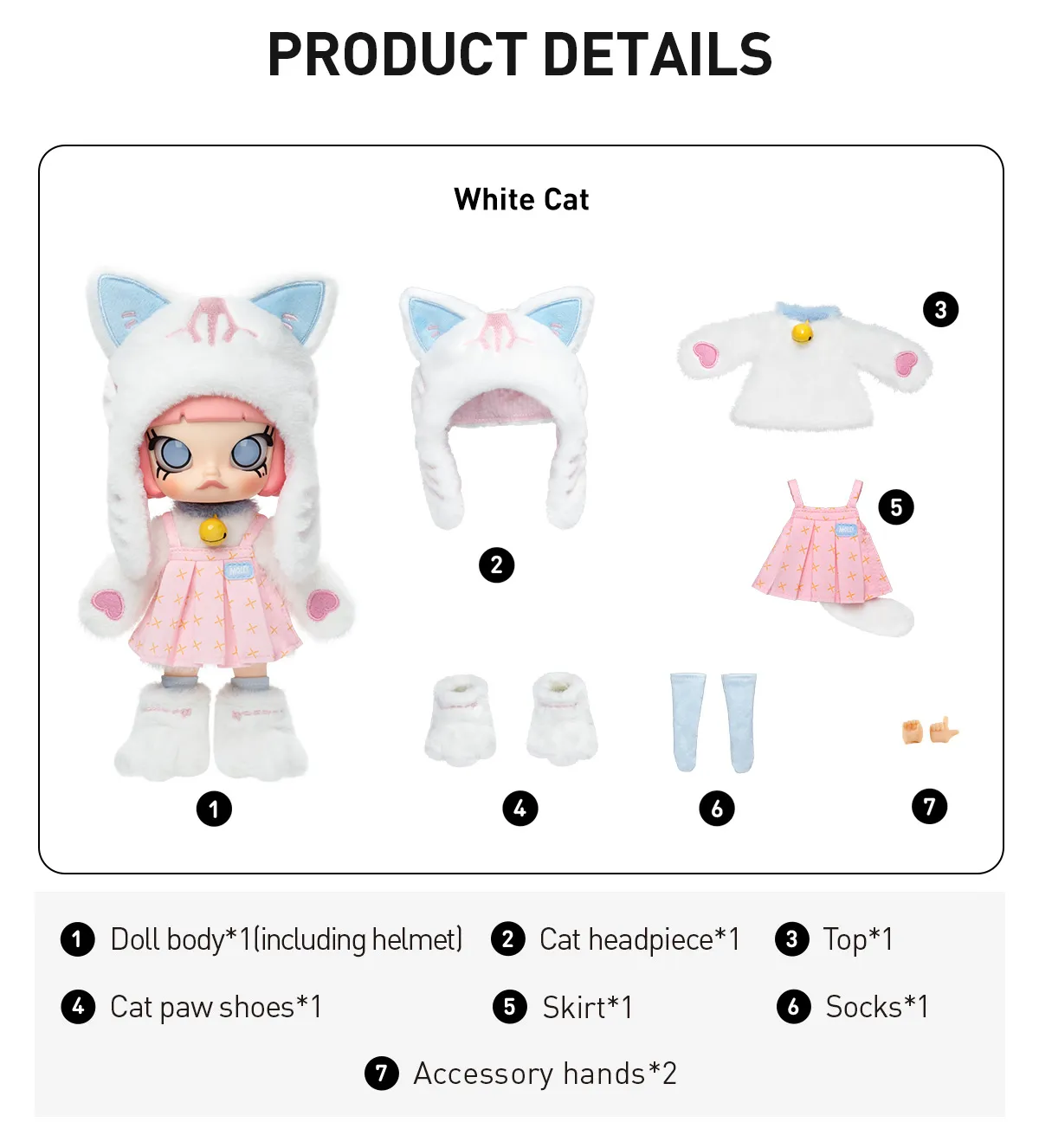 MOLLY Peekaboo 1/8 Action Figure - POP MART (Canada)