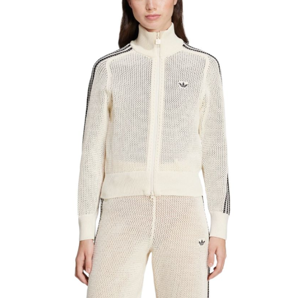 adidas Originals Premium Crochet Track Top Lifestyle Jacket NWT