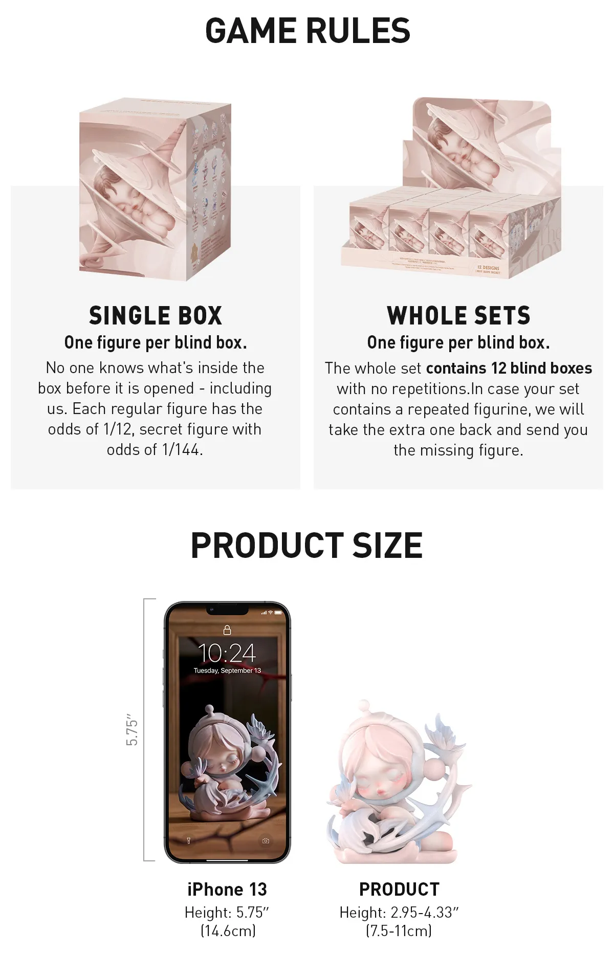 POP MART SKULLPANDA The Paradox Series Figures Blind Box