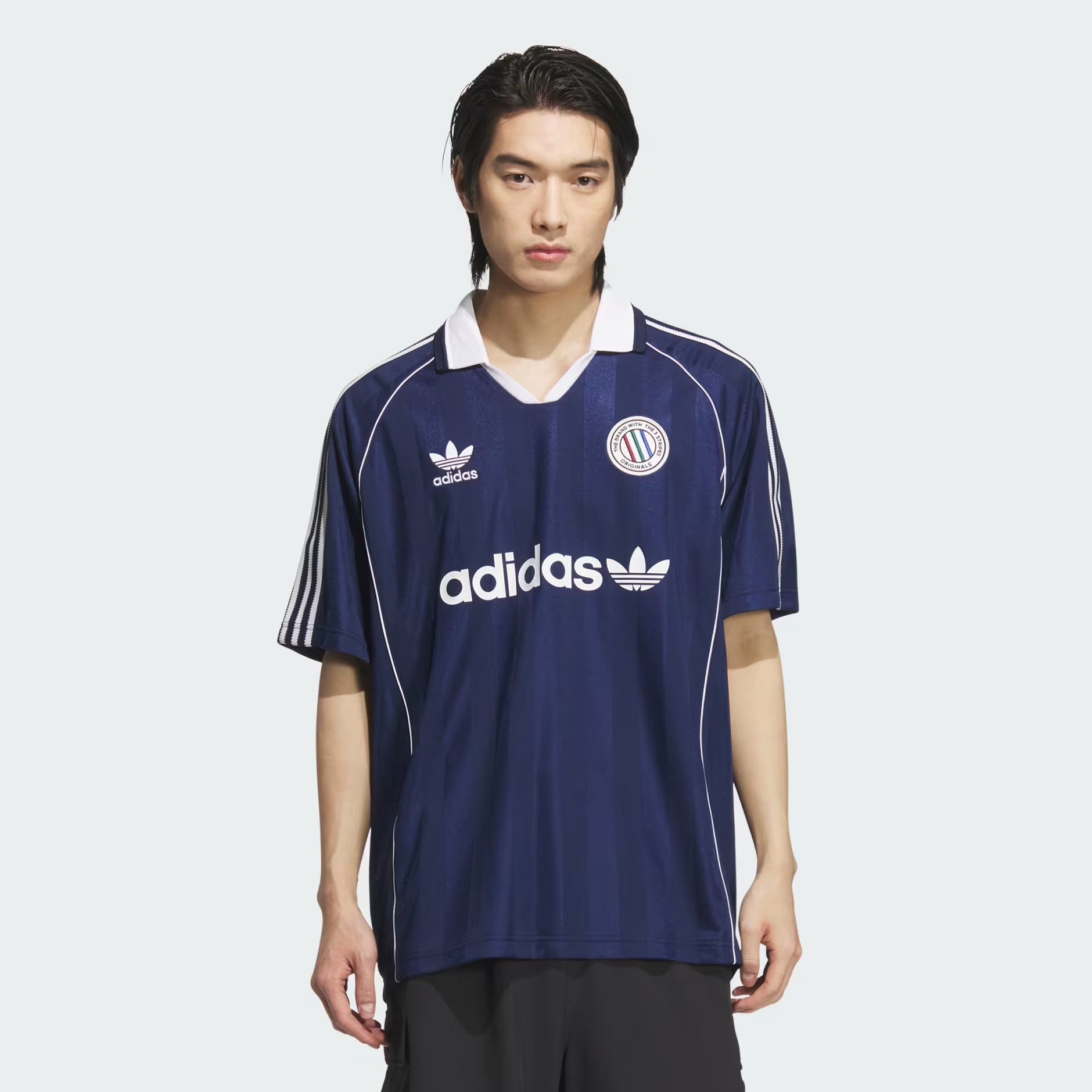 Adidas Originals Jersey SS Night Indigo KC0127 Men's Asian