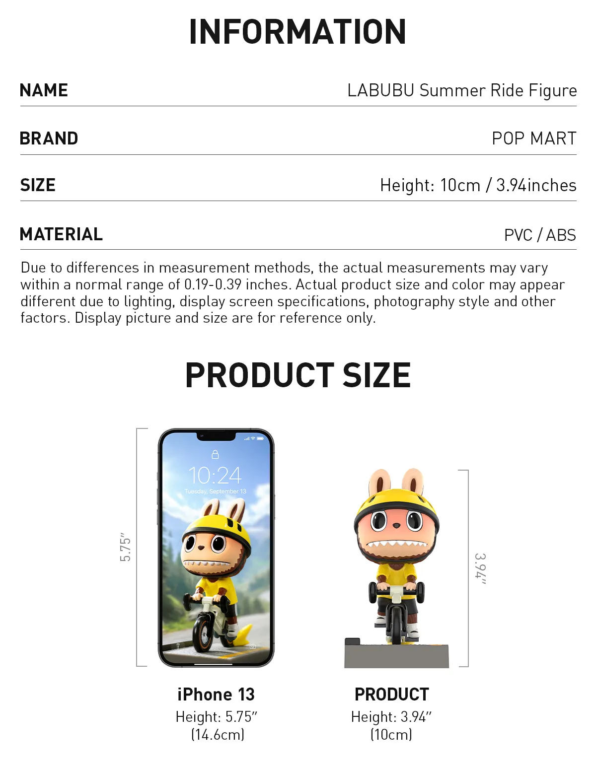 POP MART LABUBU Summer Ride Figure 3.94inches Authentic | eBay