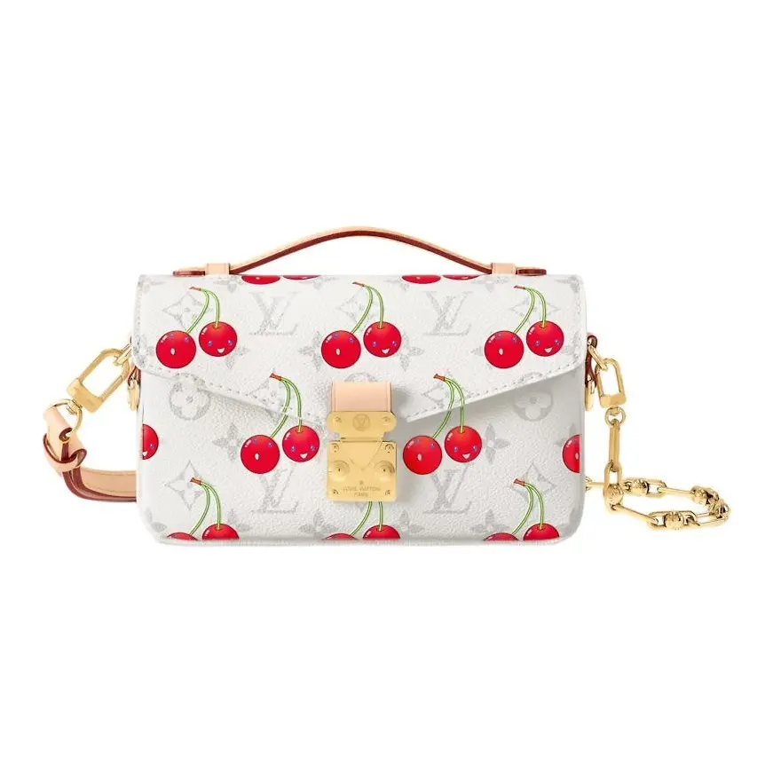LOUIS VUITTON xTakashi Murakami Monogram Cherry Handbag Women's