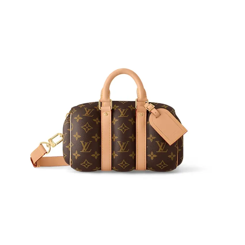 LOUIS VUITTON keepall BLOWN-UP Crossbody Travel Bag Men's 11.4x6
