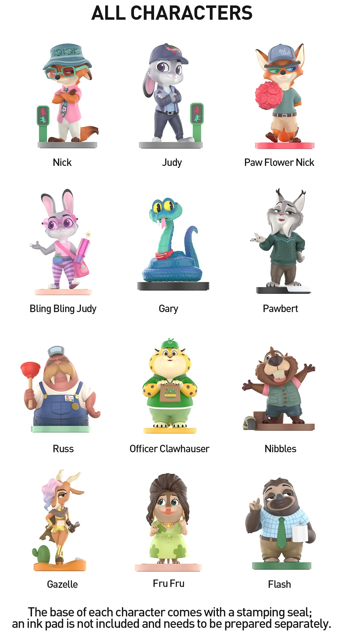 POP MART Disney Zootopia: Next Adventure Series Figures2.75
