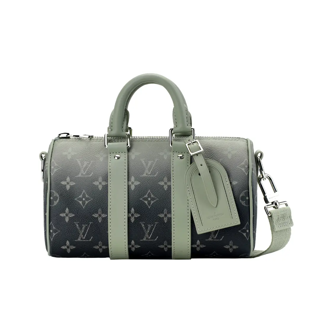 LOUIS VUITTON Keepall 25 Shoulder Crossbody Bag Men's 9.8x4.3x5.9
