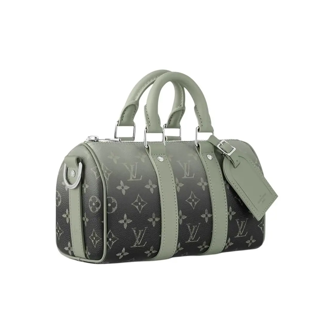 LOUIS VUITTON Keepall 25 Shoulder Crossbody Bag Men's 9.8x4.3x5.9