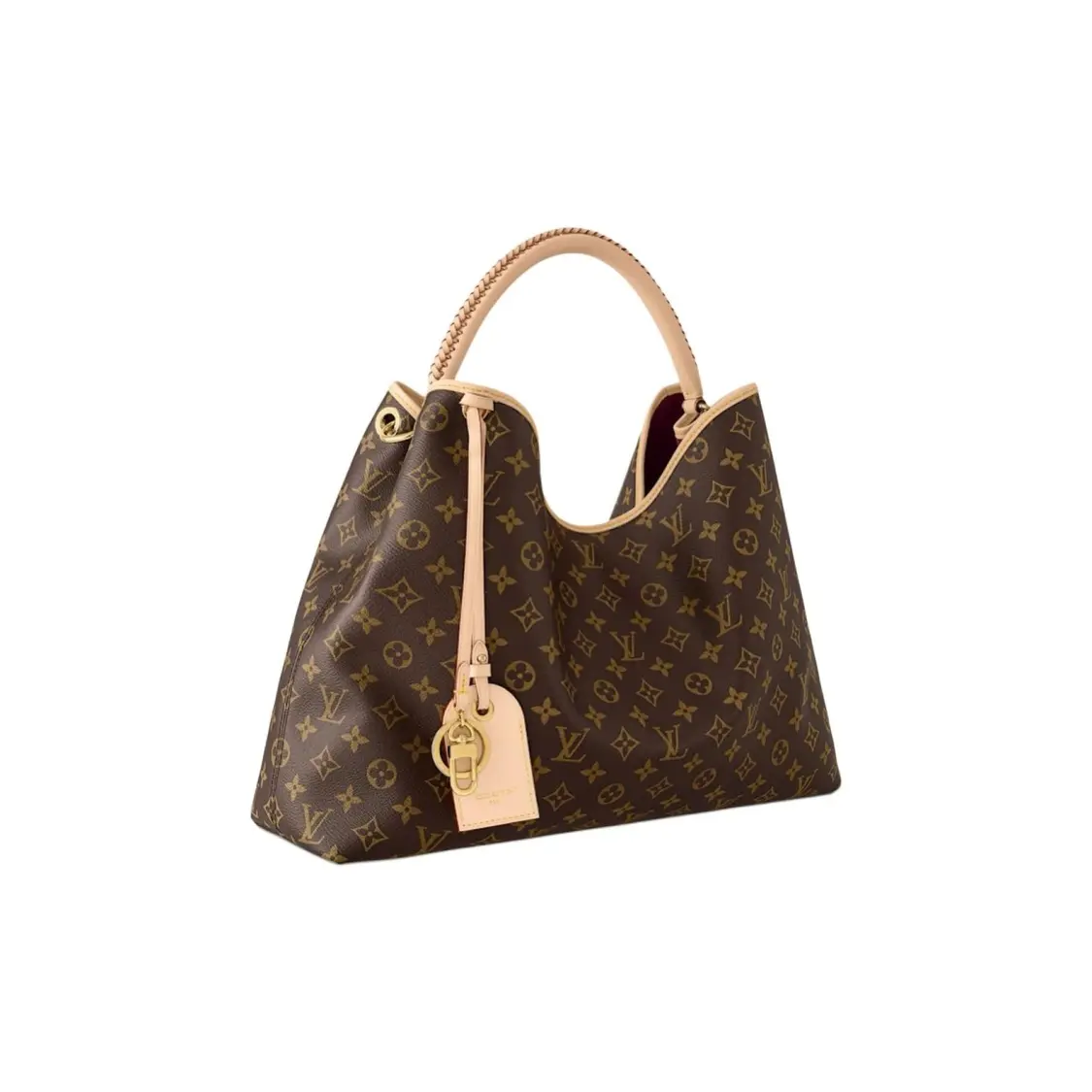 LOUIS VUITTON Again Handbag Regular Women's Brown 20.8x6x11.8 in