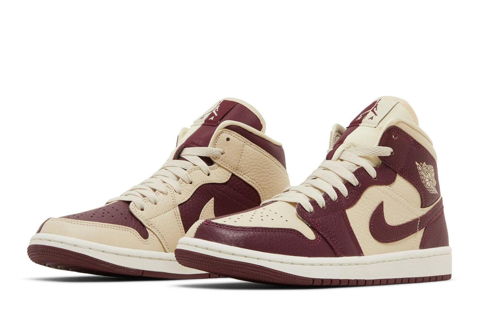 Nike Air Jordan 1 Mid SE Split - Beach Cherrywood Women's