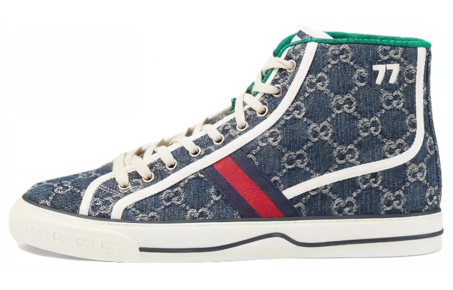 Gucci Tennis 1977 High 'Denim' Men's 625807 2KQ90 4464 | eBay
