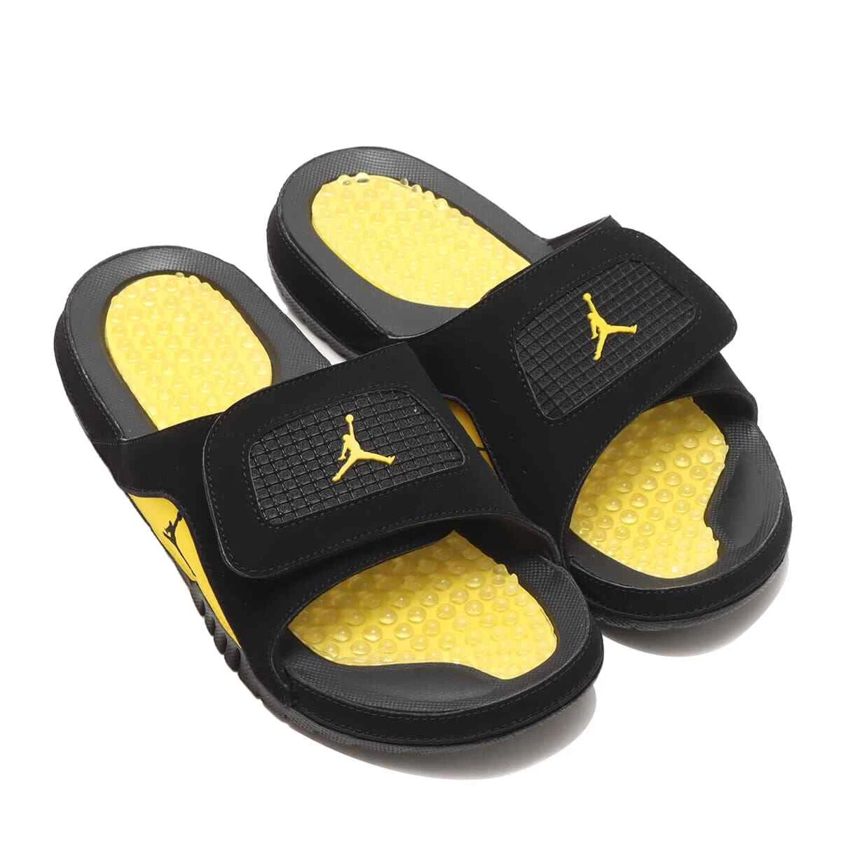 J*a様 Nike Jordan Hydro 4 Retro Air Jordan Hydro 4 Retro Slide 'Black Cement' 532225-060