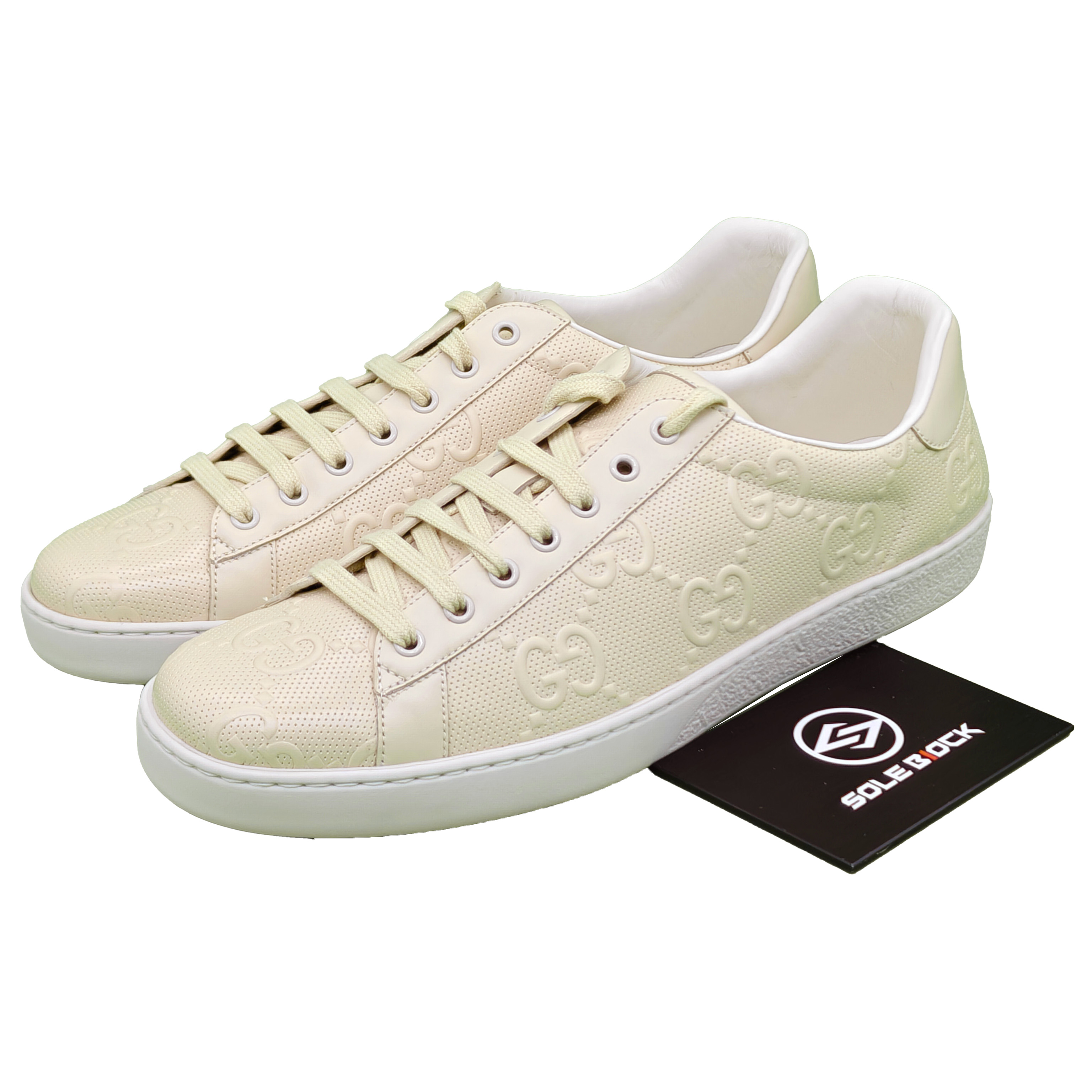 Gucci Ace 'GG Embossed - White' Men's 625787 1XK10 9022 | eBay