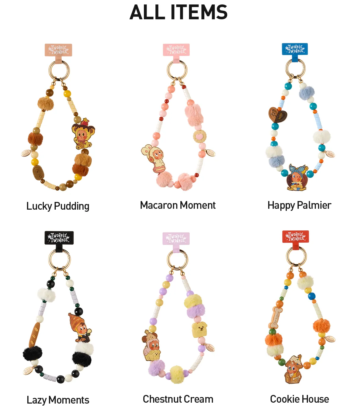 Twinkle Twinkle Savor the Moment Series-Phone Charm Blind Box Gift