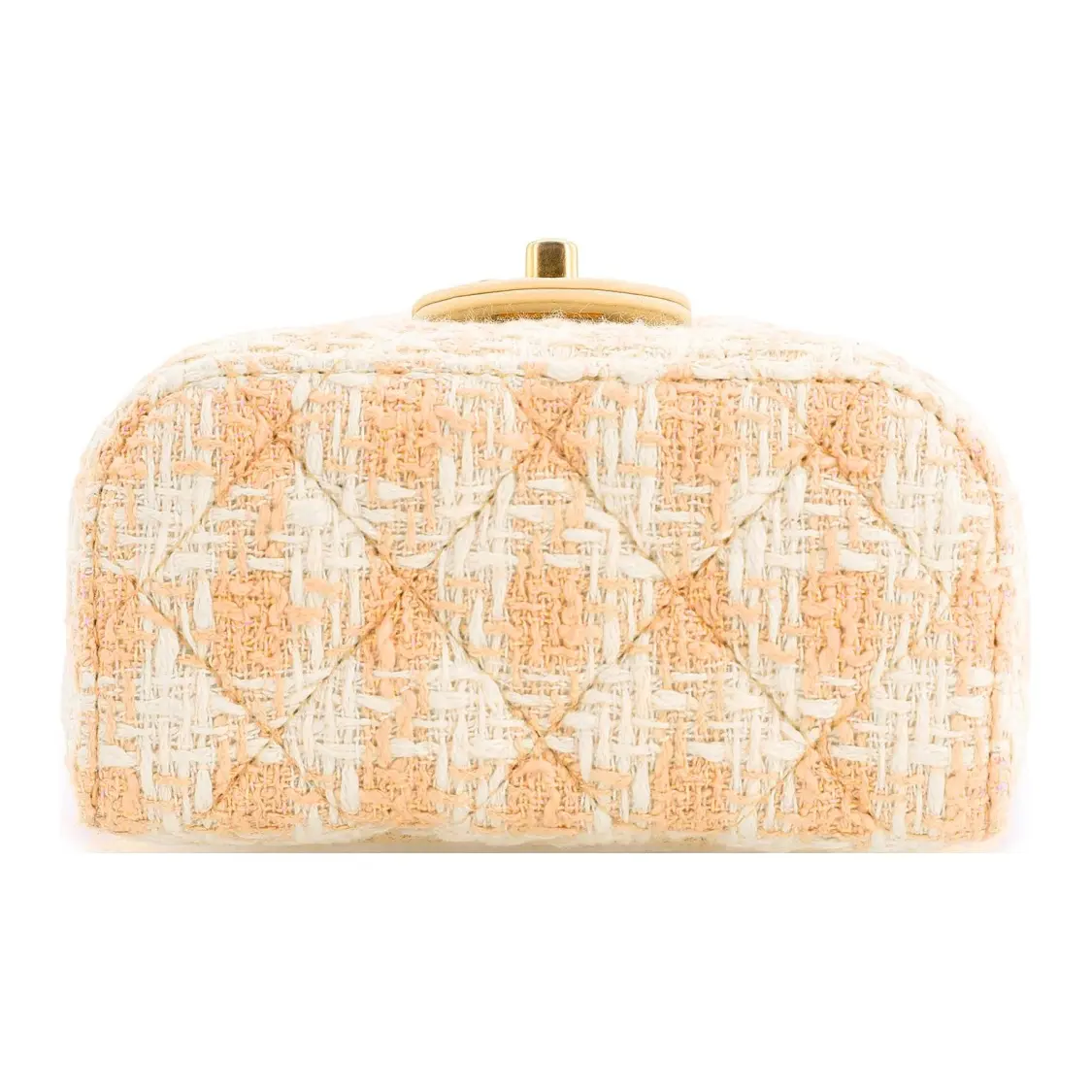 CHANEL Classic Gold Buckle Shoulder Bag Makeup Bag Small Women's