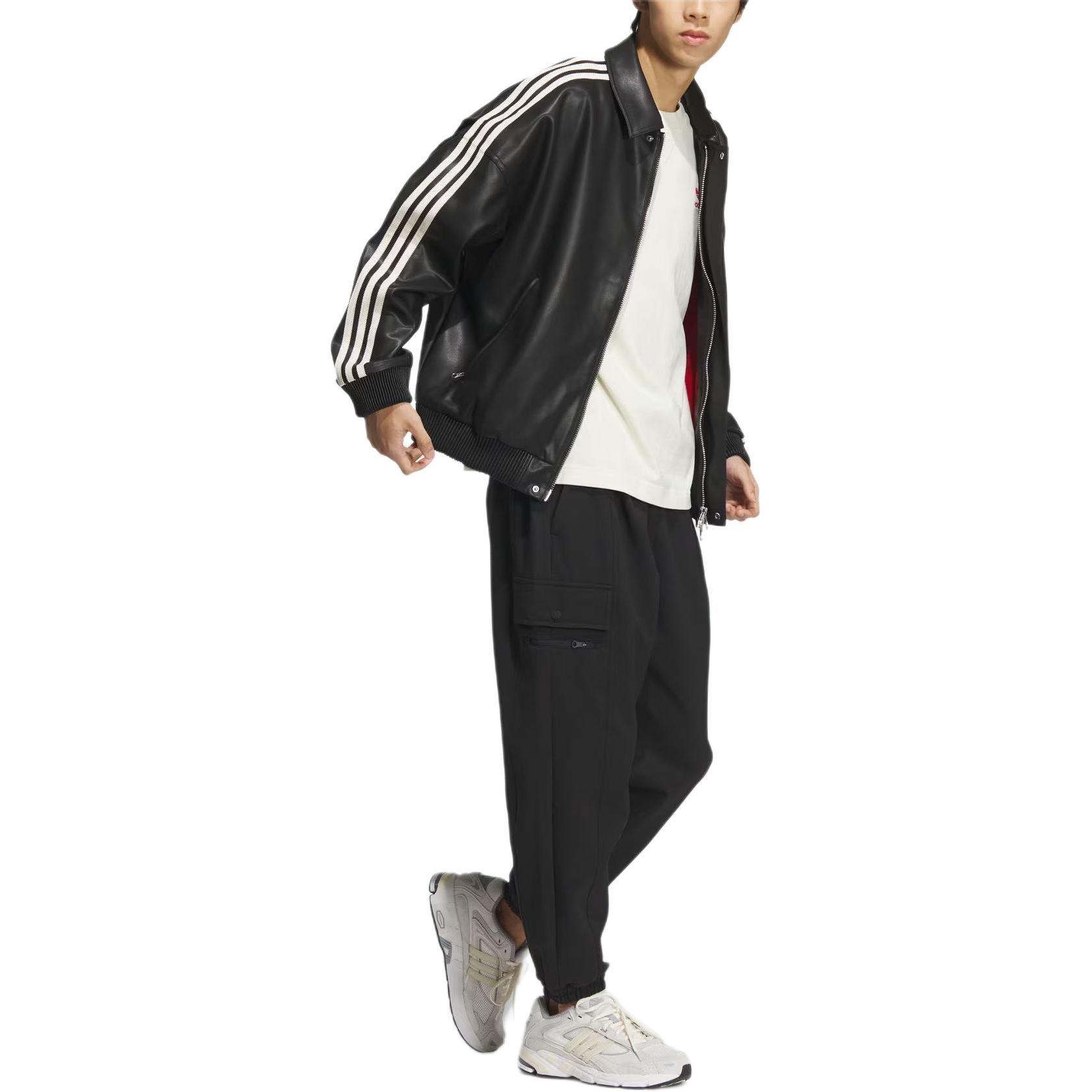 FEIFEI RUAN x Adidas Originals Faux Leather Jacket Unisex IX4244
