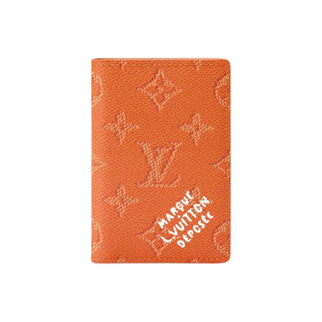 LOUIS VUITTON monogram coated canvas wallet for women 3.15×0.39