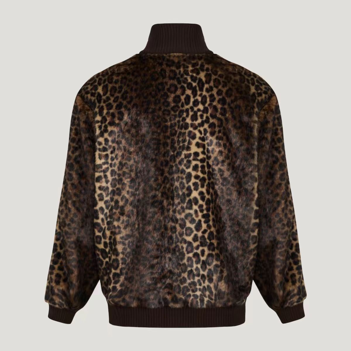 Adidas Originals FW25 JQD TT Track Top Leopard Casual Jacket