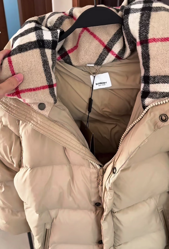 限定価格Burberry ベージュ ジャケット　9号 Burberry Padded Quilted Down Jacket Beige 80910931 | eBay