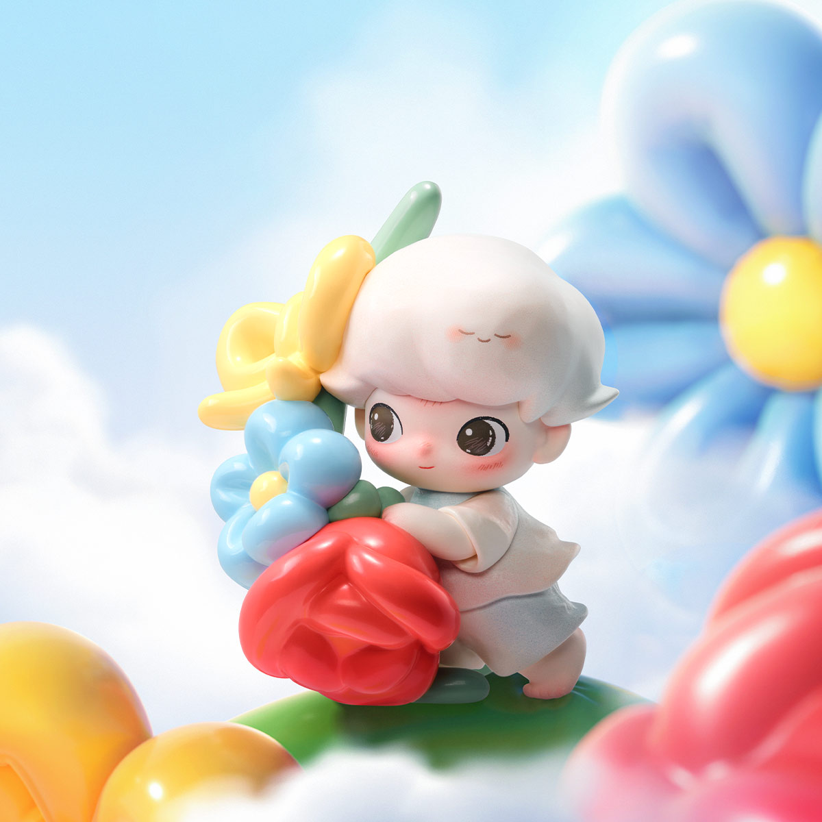 POP MART DIMOO Moments in Bloom Series Figures 3.15-4.33inches