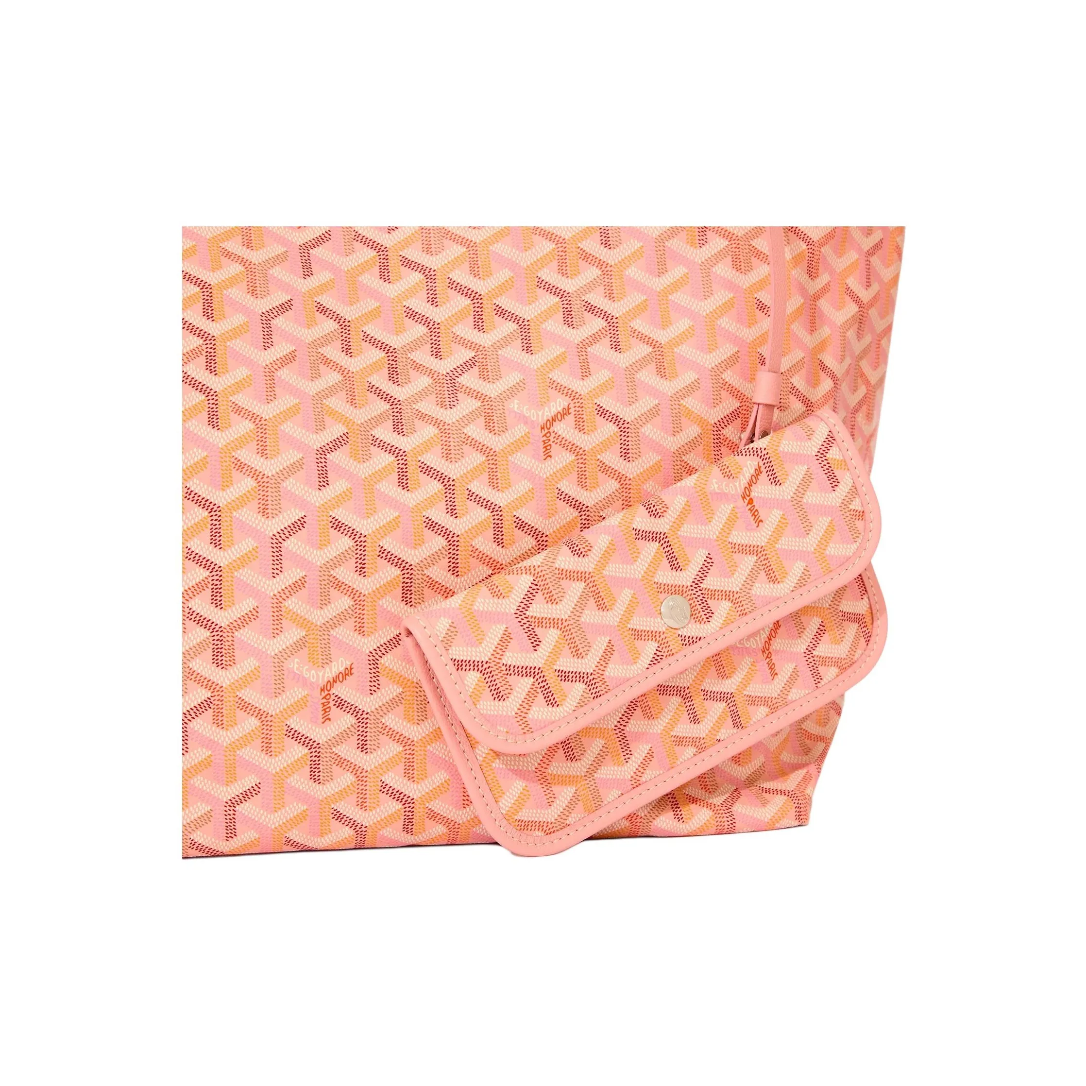 GOYARD Saint Louis Handbag Women's Multicolored Powder Pink 15.7x7