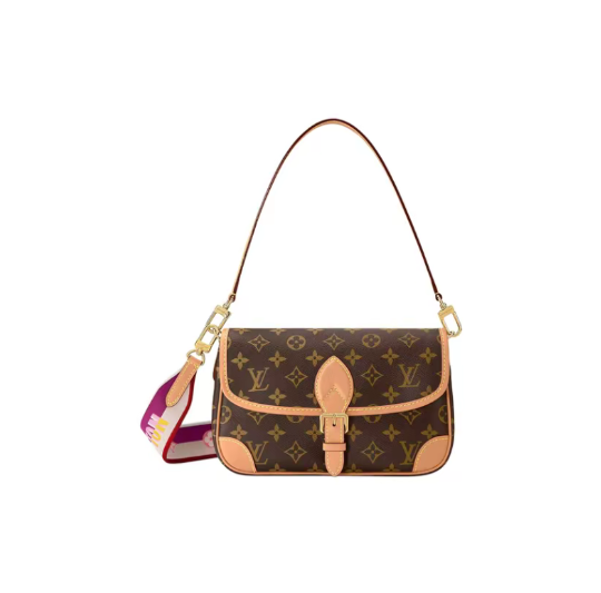 LOUIS VUITTON Diane PM Classic Underarm Bag French Stick Bag