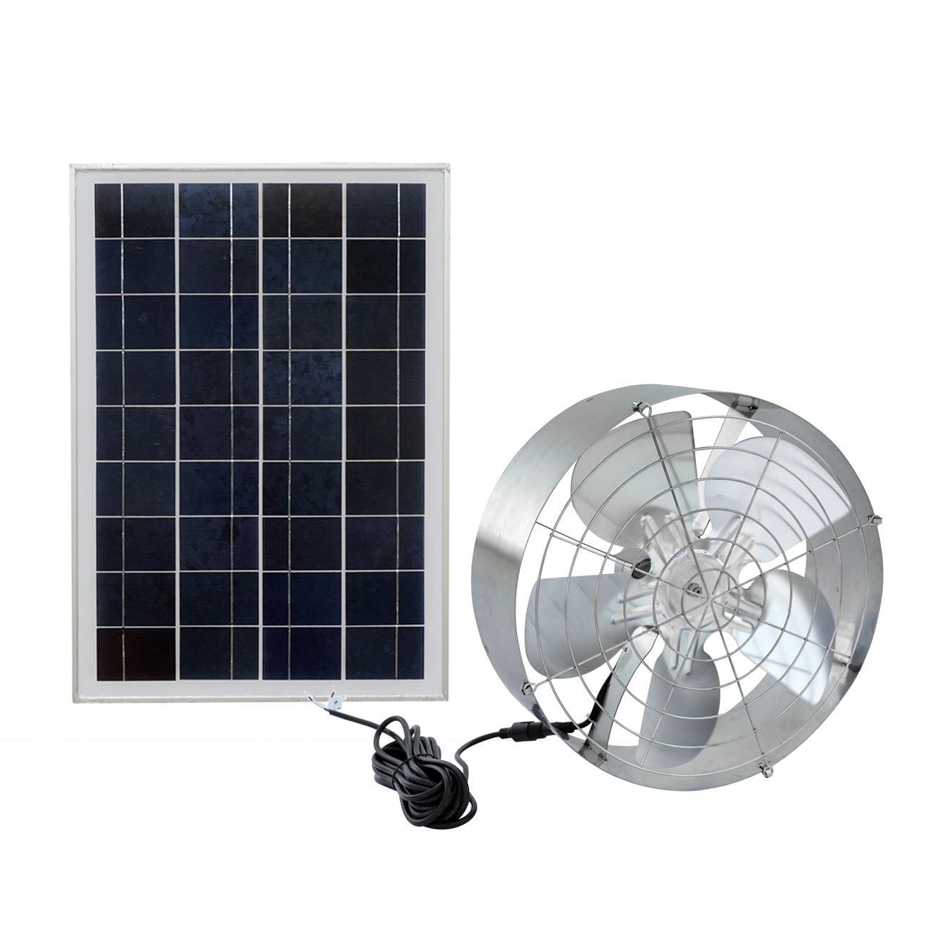 65W 3000CFM Greenhouse Ventilation Fan Extractor Kit & 25W ...