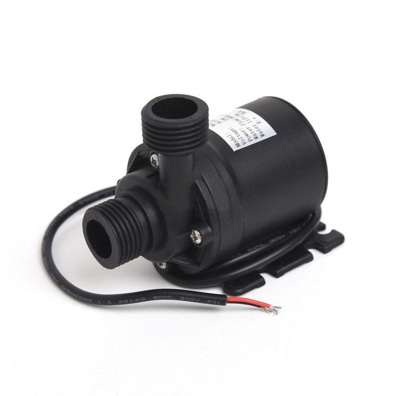 12V Hot Water Circulation Pump Solar Water Pump Brushless Motor 5m Lift