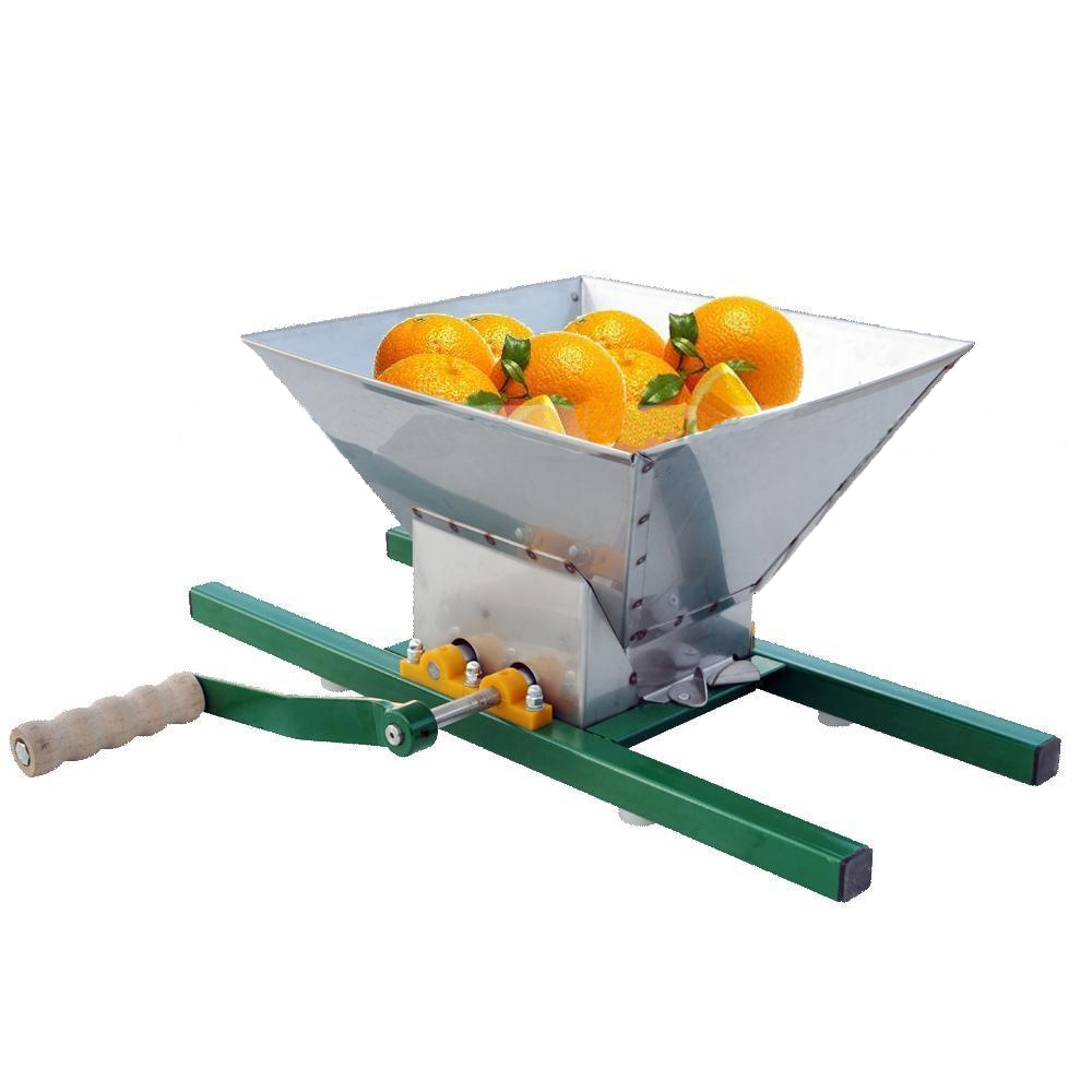 KuKoo Fruit Crusher Manual Shredder Portable Pulper Apple-Juice Making Kit Scratter Cider Wine 7 Litre