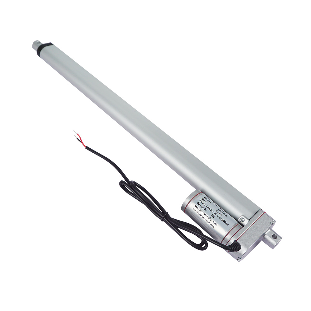 16'' Inch 400mm Electric Linear Actuator 12V Motor 330lbs Auto Car/Door ...