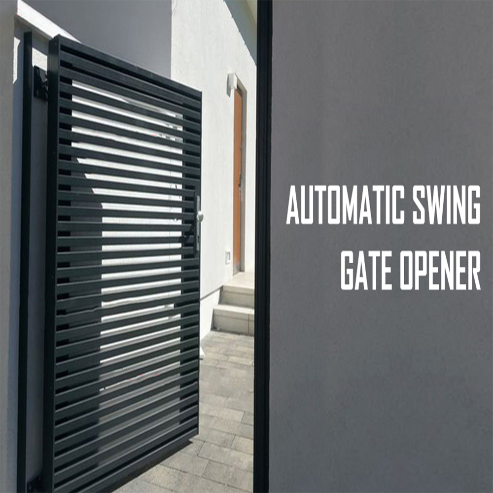 Solar Electric Gate Opener Remote Complete Kit Swing Up To 1400lbs With Battery Ebay 7317