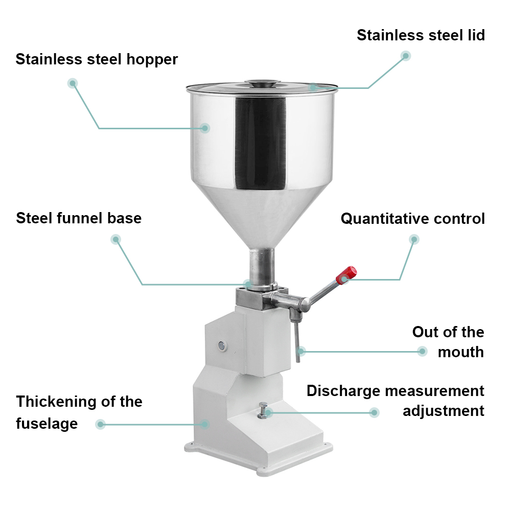Manual Liquid Paste Filling Machine (5~50ml) Lotion for Shampoo