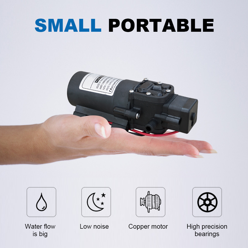 12V 35PSI SelfPriming Electric Water Pump Tap Faucet KIT Caravan