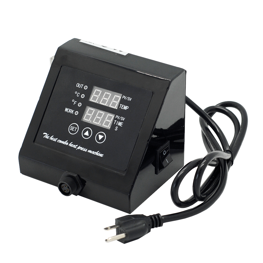 Control Box Temperature Time Heat Press Machine Digital 110v with US