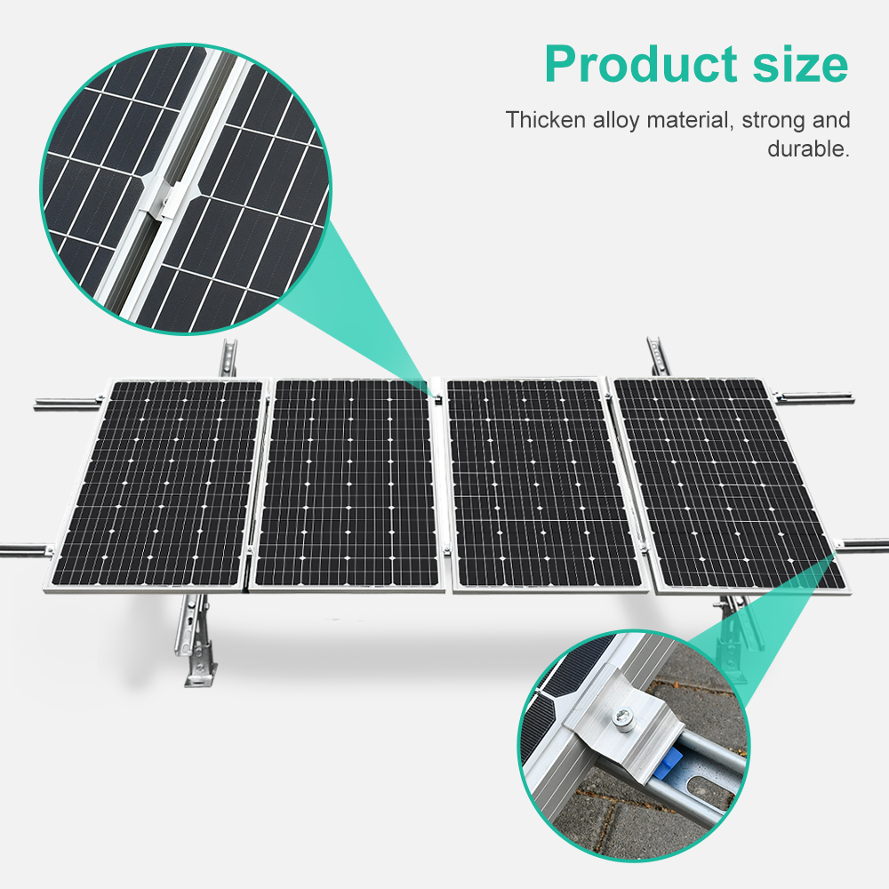 ECO Tilt Mount Brackets Complete Solar Panel Ground Solar Bracket