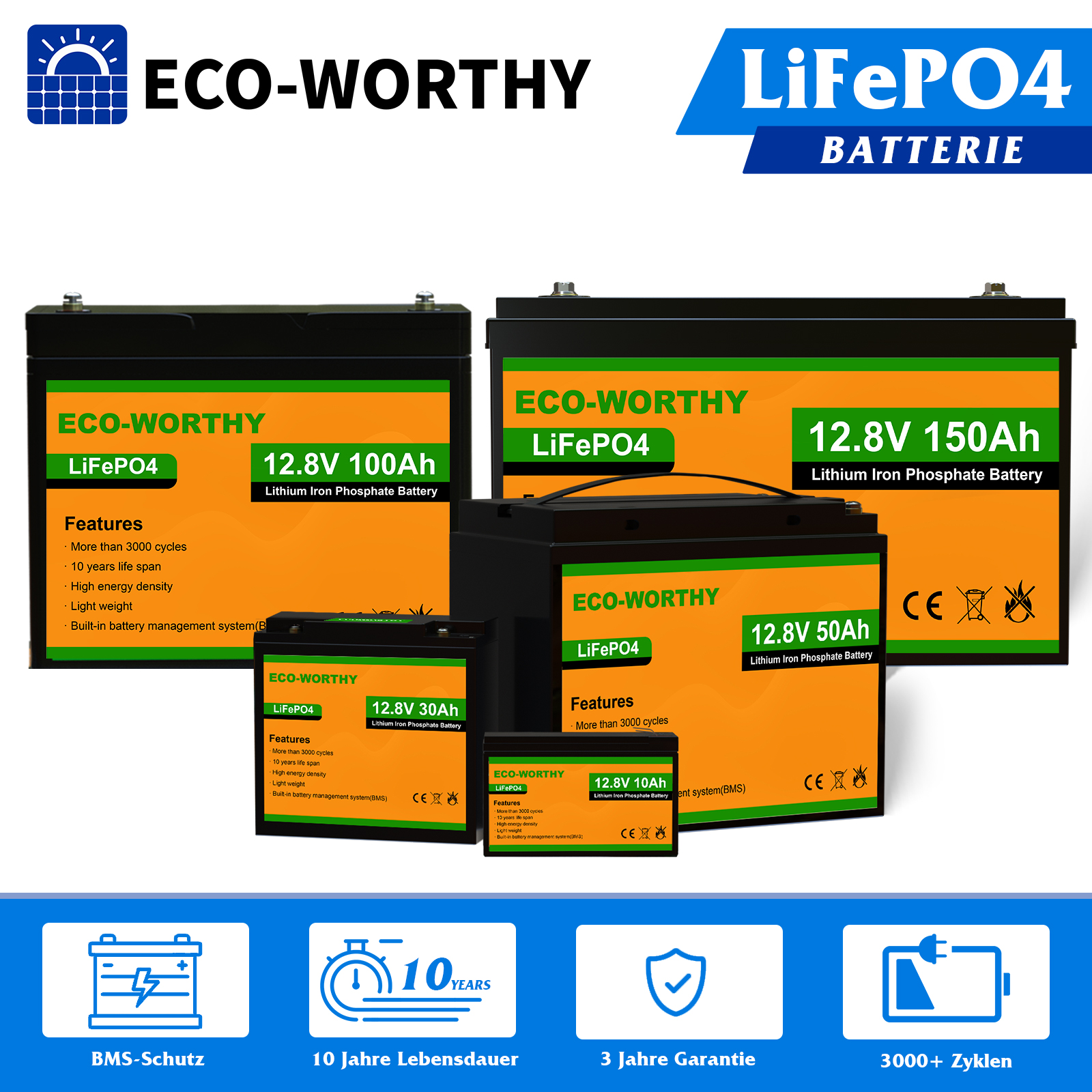 24V 48V Batterie Balancer Ladungsausgleicher für GLE AGM LiFePO4 Batterie  Bank