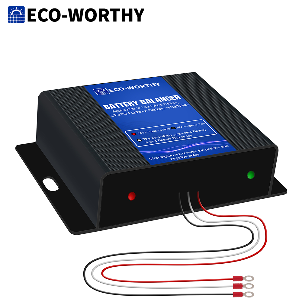 ECO-WORTHY 100V Digitaler LCD Batterie Monitor Berührbare Kapazität  Voltmeter Analysator 200A