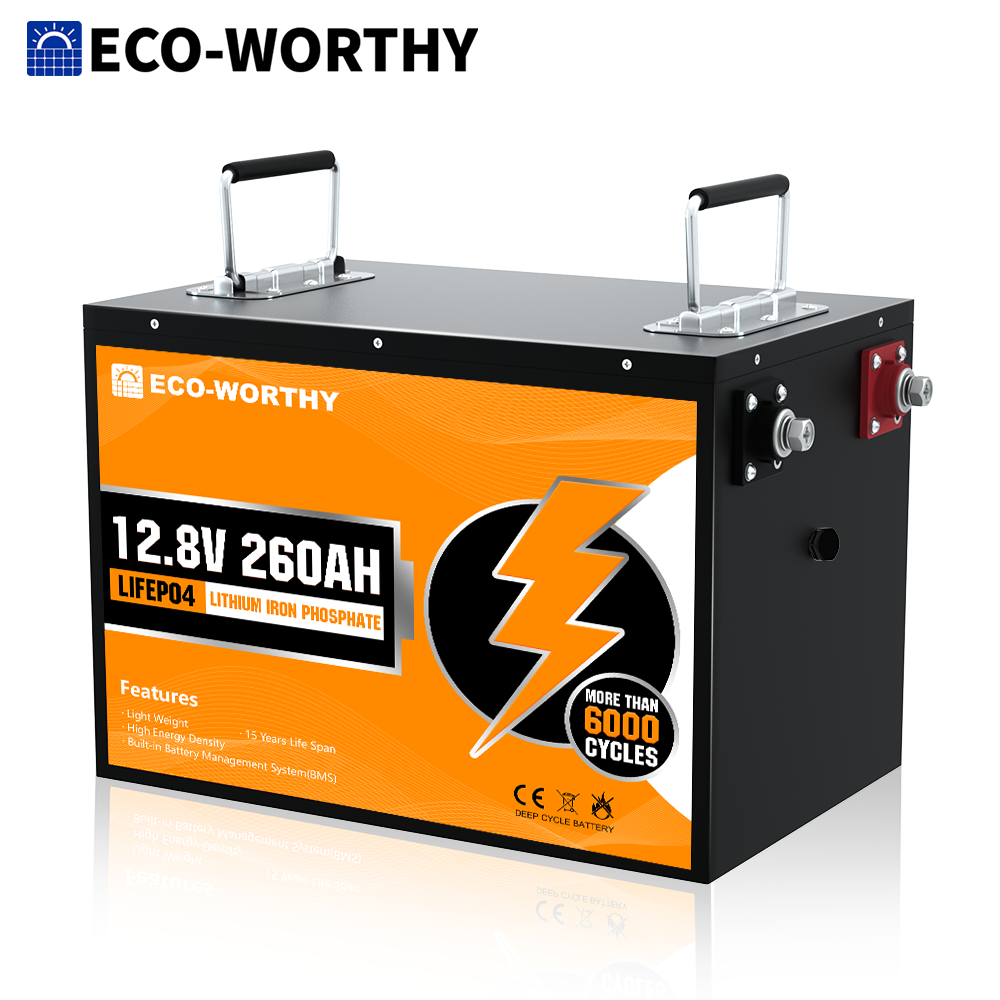 ECO-WORTHY 200A Batterie Monitor, 3,5 Touchable Display