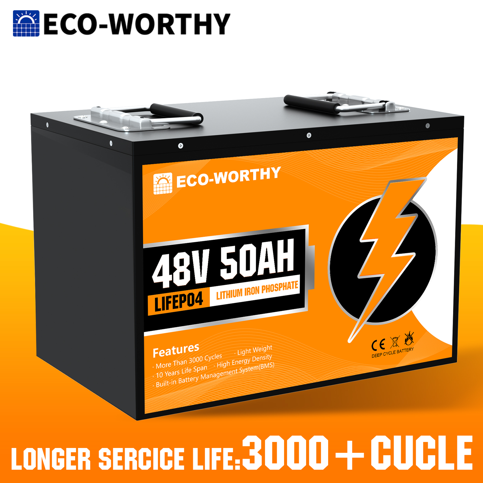 ECO-WORTHY 200A Batterie Monitor, 3,5 Touchable Display