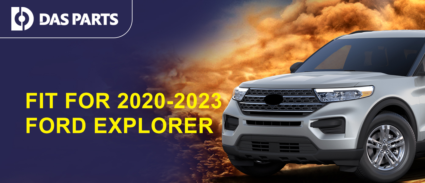 Front Bumper Lower Valance w/Sensor Hole For 2020-22 Ford Explorer