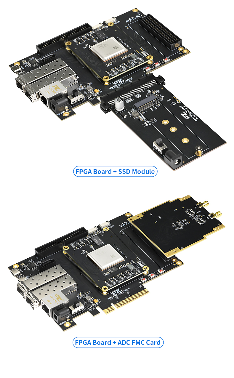 Puzhi PZ-AU15P-KFB FPGA Development Board Xilinx Artix UltraScale+