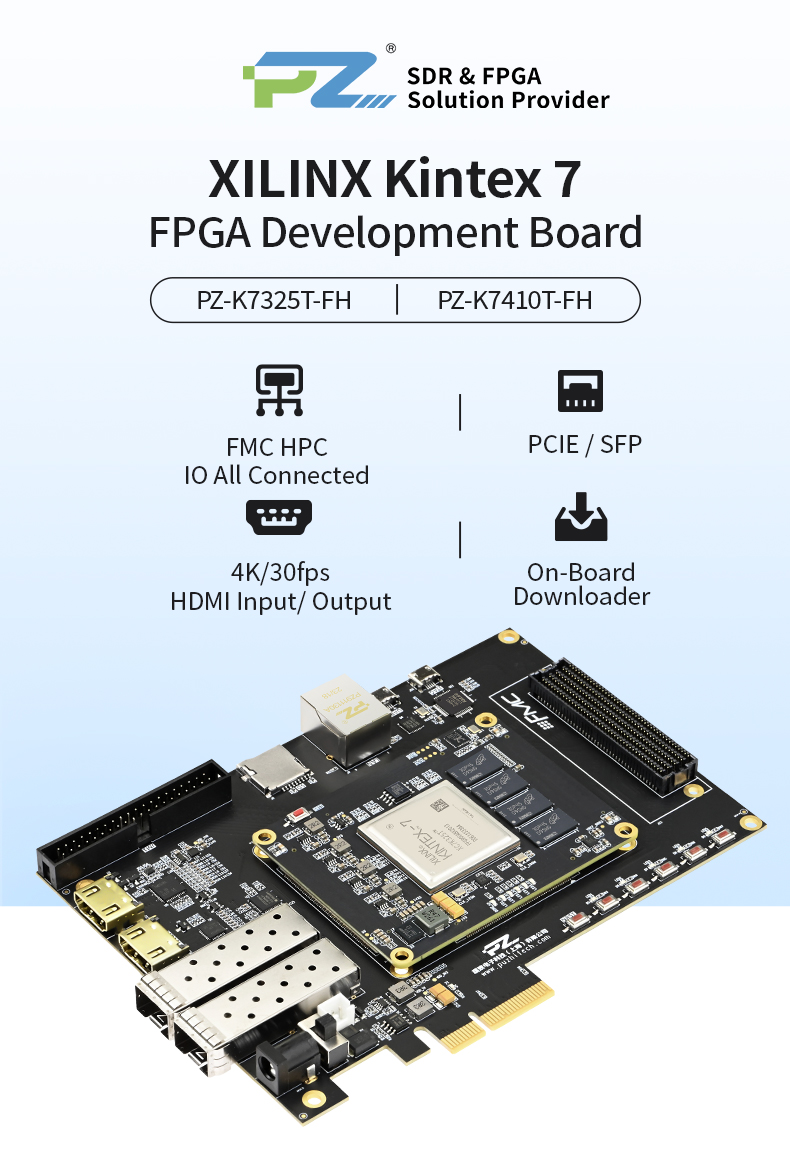 Puzhi FPGA Development Board Xilinx Kintex-7 XC7K325T